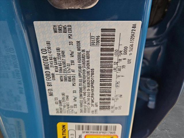 Photo of 2023 Peak Blue Ford Bronco Sport