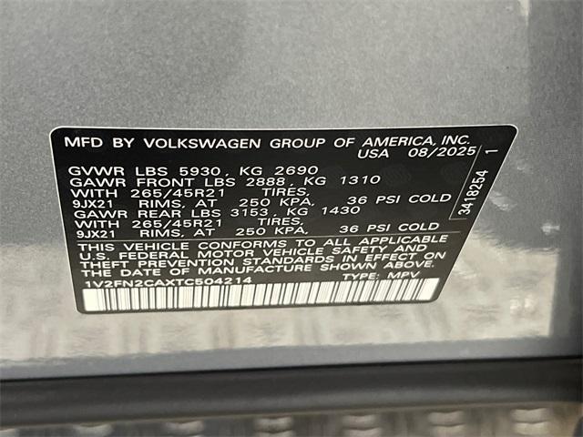 Photo of 2026 Silver Volkswagen Atlas