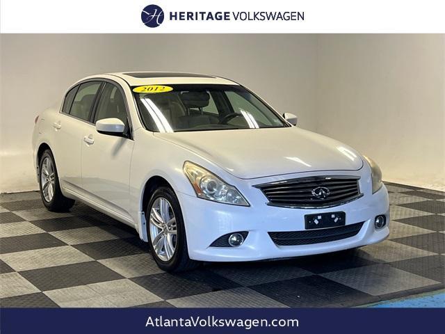 2012 Infiniti G37X