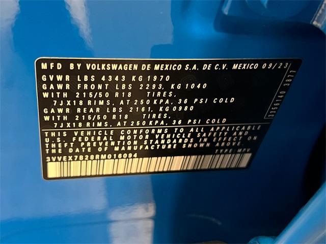 Photo of 2024 Cornflower Blue Metallic / Black Roof Volkswagen Taos
