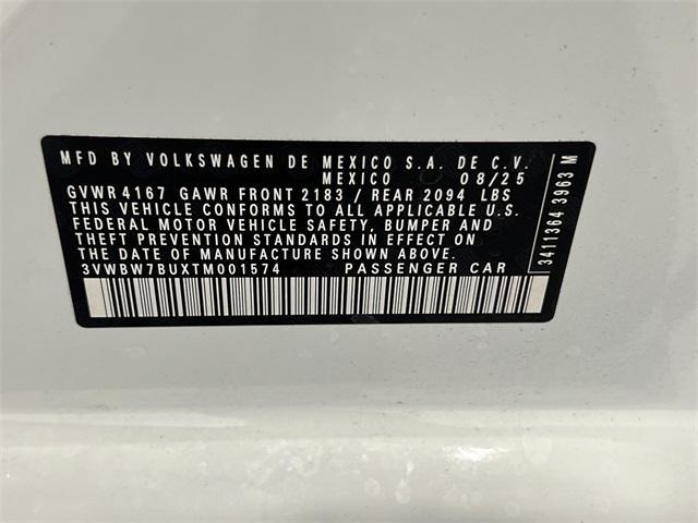 Photo of 2026 Pure White Volkswagen Jetta