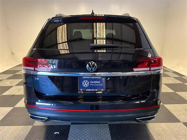 Photo of 2023 Deep Black Pearl Effect Volkswagen Atlas
