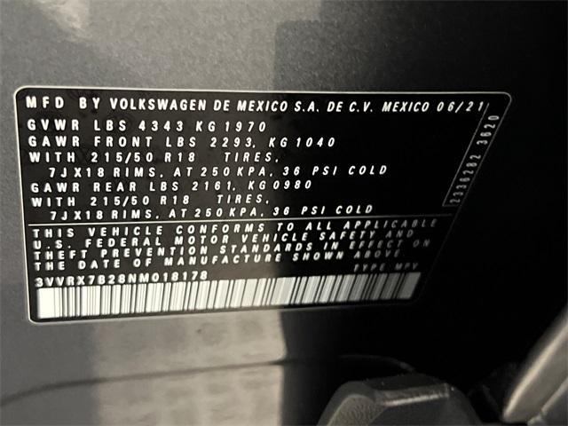 Photo of 2022 Platinum Gray Metallic Volkswagen Taos