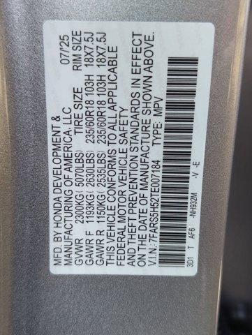 Photo of 2026 Solar Silver Metallic Honda CR-V Hybrid