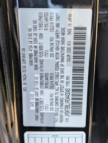 Photo of 2024 Jet Black Mica Mazda CX-5
