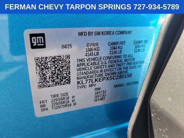 Photo of 2025 Marina Blue Chevrolet Trax