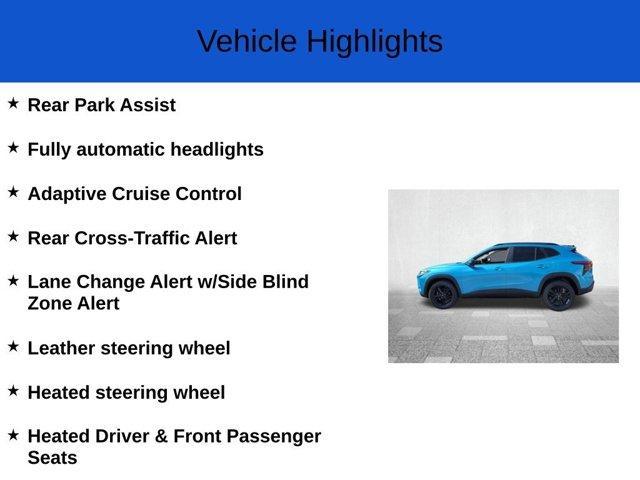 Photo of 2025 Marina Blue Chevrolet Trax