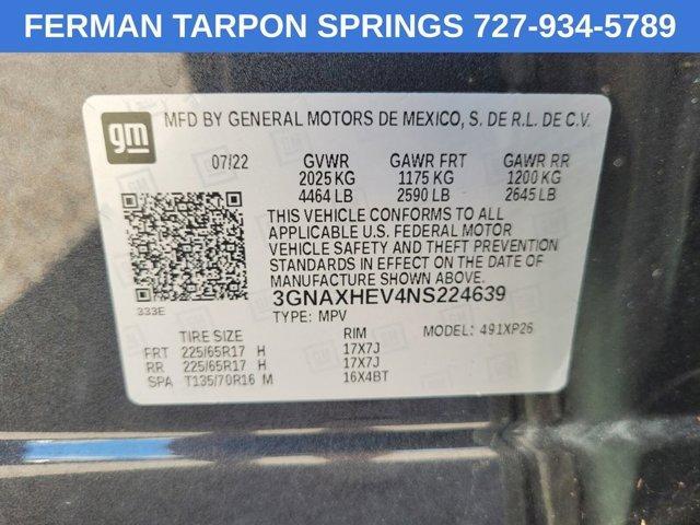 Photo of 2022 Gray Chevrolet Equinox