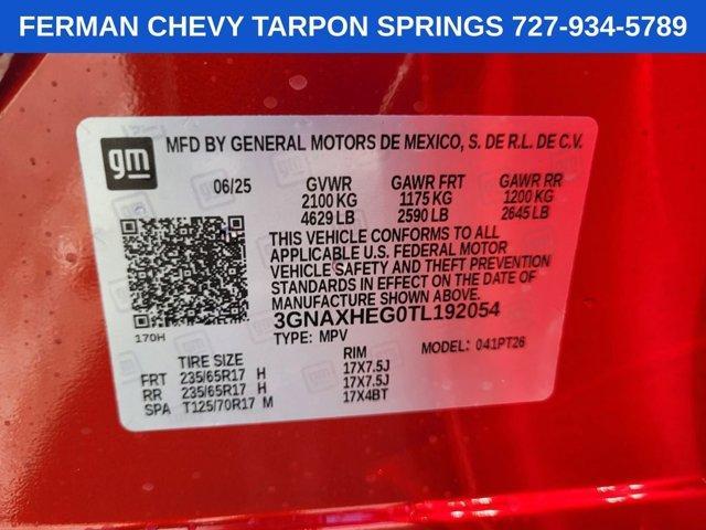 Photo of 2026 Radiant Red Chevrolet Equinox