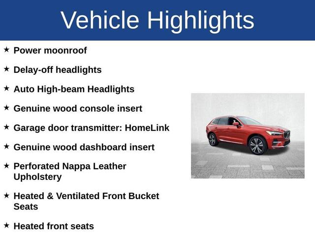 Photo of 2022 Fusion Red Metallic Volvo XC60