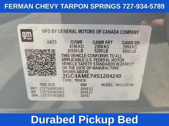 Photo of 2025 Slate Gray Metallic Chevrolet Silverado 2500