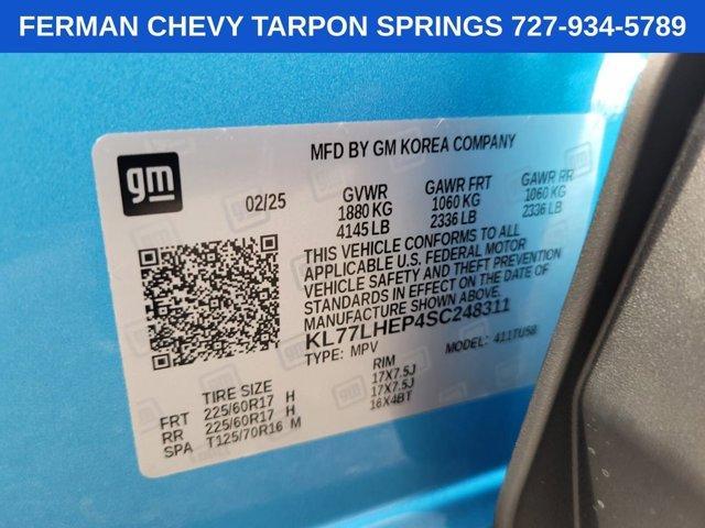 Photo of 2025 Marina Blue Chevrolet Trax