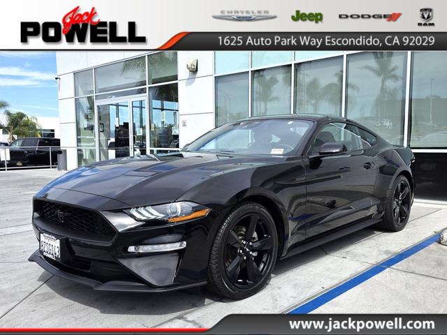 Photo of 2021 Shadow Black Ford Mustang