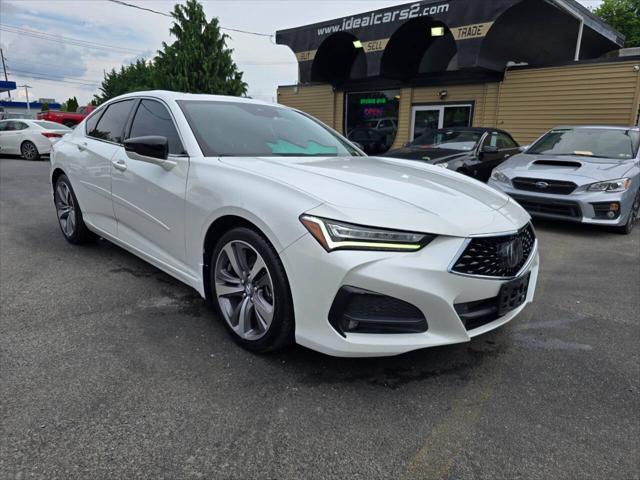 Photo of 2021 White Acura TLX