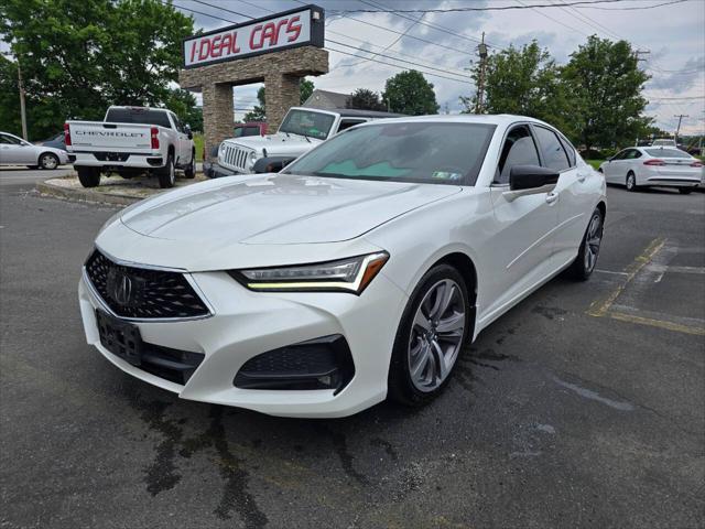 Photo of 2021 White Acura TLX