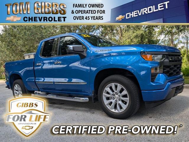 Photo of 2022 Glacier Blue Metallic Chevrolet Silverado 1500