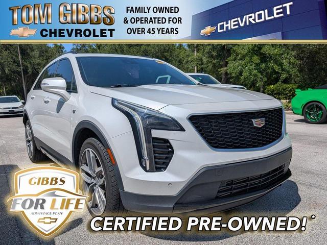 Photo of 2021 Crystal White Tricoat Cadillac XT4