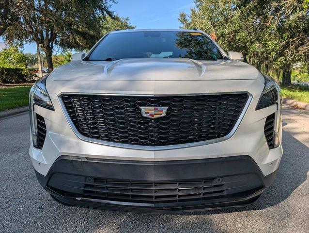 Photo of 2021 Crystal White Tricoat Cadillac XT4