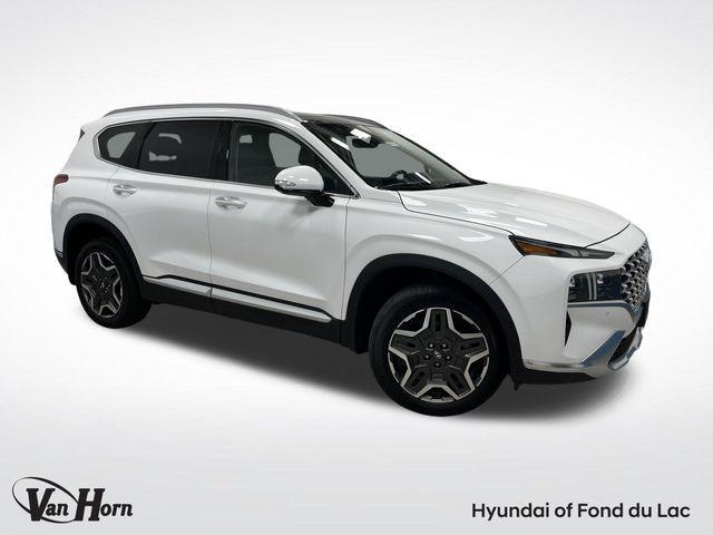 Photo of 2023 Serenity White Pearl Hyundai SANTA FE