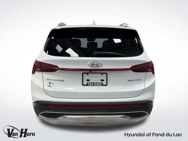 Photo of 2023 Serenity White Pearl Hyundai SANTA FE