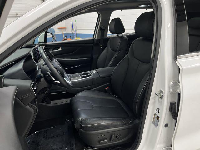 Photo of 2023 Serenity White Pearl Hyundai SANTA FE