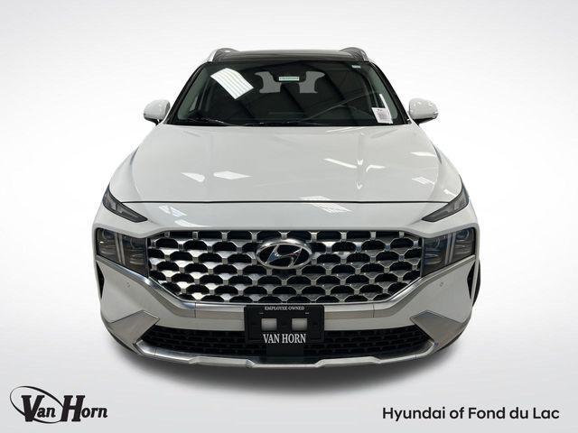 Photo of 2023 Serenity White Pearl Hyundai SANTA FE