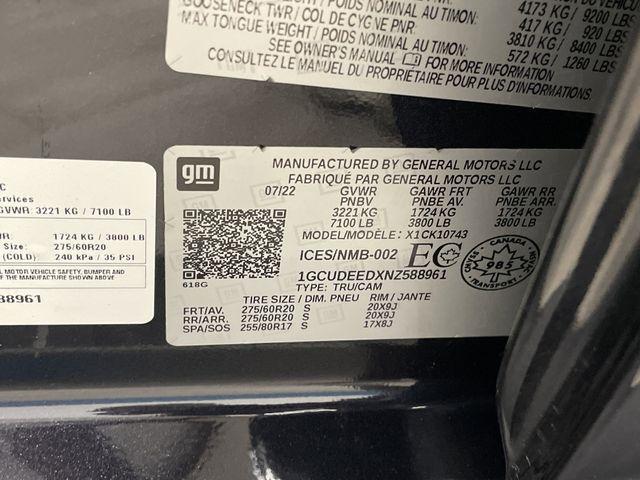 Photo of 2022 Dark Ash Metallic Chevrolet Silverado 1500
