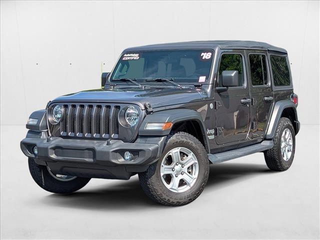 Photo of 2018 Granite Crystal Metallic Clearcoat Jeep Wrangler Unlimited