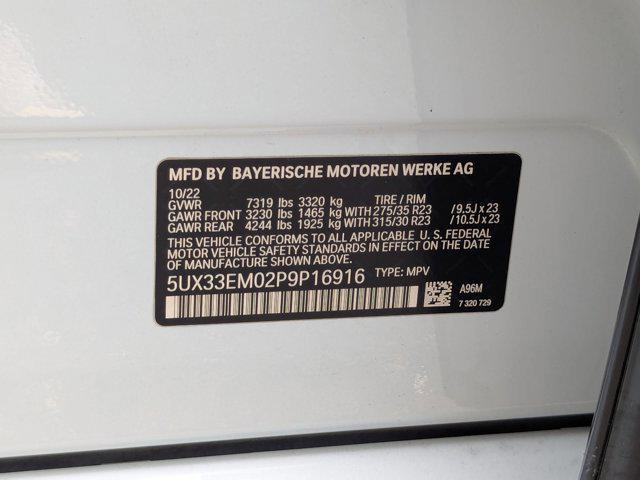 Photo of 2023 Mineral White Metallic BMW X7