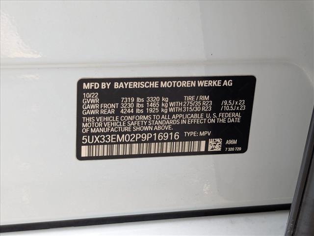Photo of 2023 Mineral White Metallic BMW X7