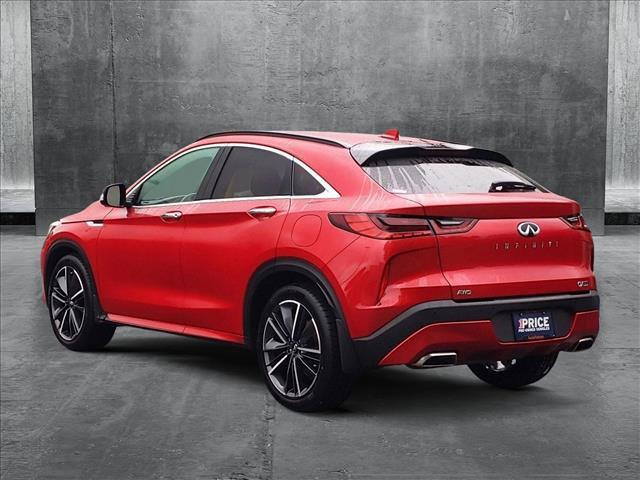Photo of 2024 Dynamic Sunstone Red INFINITI QX55