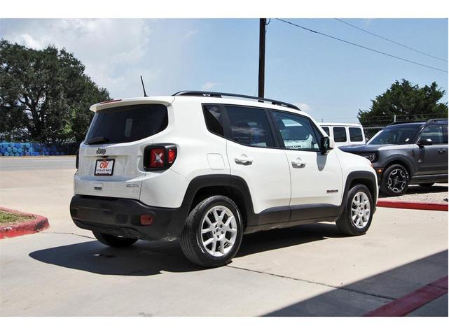 Photo of 2021 Alpine White Clearcoat Jeep Renegade
