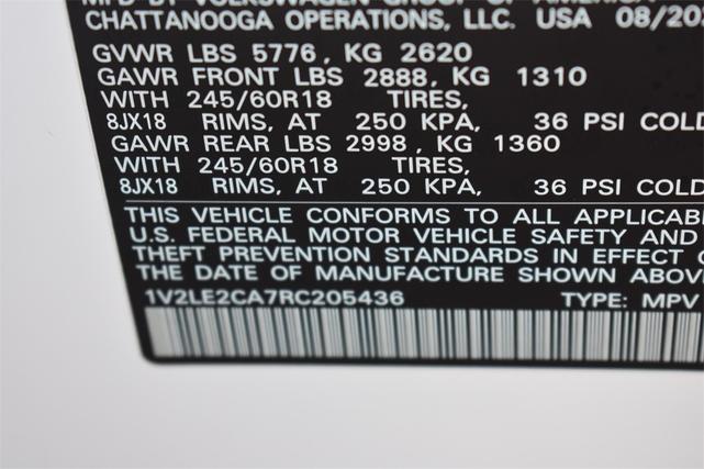 Photo of 2024 Pure White Volkswagen Atlas Cross Sport