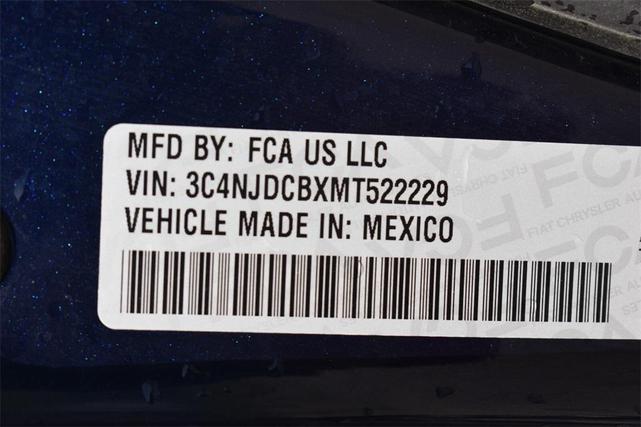 Photo of 2021 Jazz Blue Pearlcoat Jeep Compass
