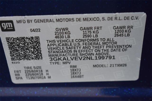 Photo of 2022 Marine Metallic GMC Terrain