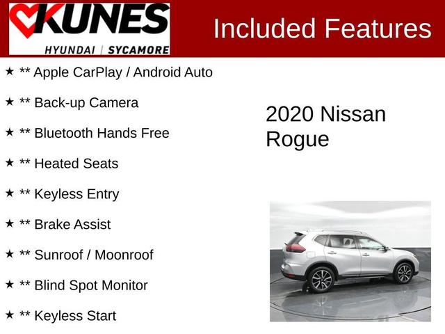 Photo of 2020 Brilliant Silver Metallic Nissan Rogue