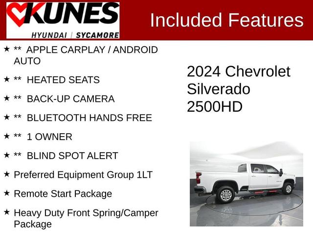 Photo of 2024 Summit White Chevrolet Silverado 2500