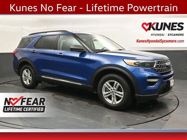 Photo of 2022 Blue Ford Explorer