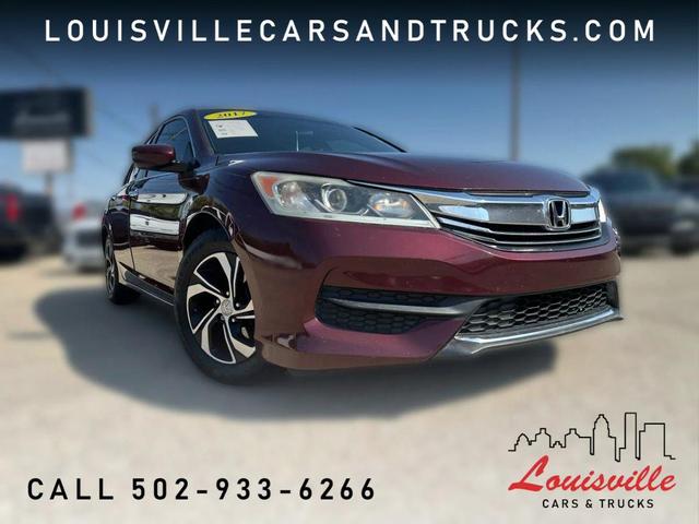 Photo of 2017 Burgundy Honda Accord