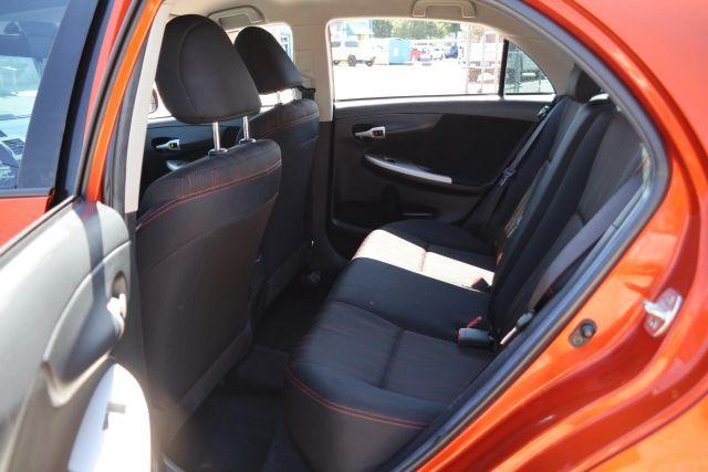 Photo of 2013 Orange Toyota Corolla