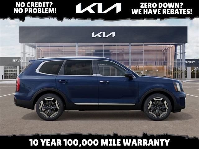 Photo of 2025 Midnight Lake Blue Kia Telluride