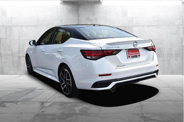 Photo of 2024 Aspen White Tricoat Nissan Sentra