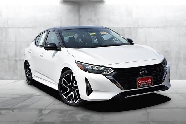 Photo of 2024 Aspen White Tricoat Nissan Sentra