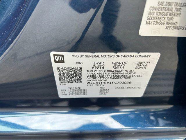 Photo of 2023 Northsky Blue Metallic Chevrolet Silverado 2500