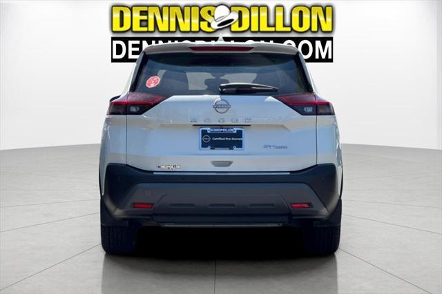 Photo of 2023 Pearl White Tricoat Nissan Rogue