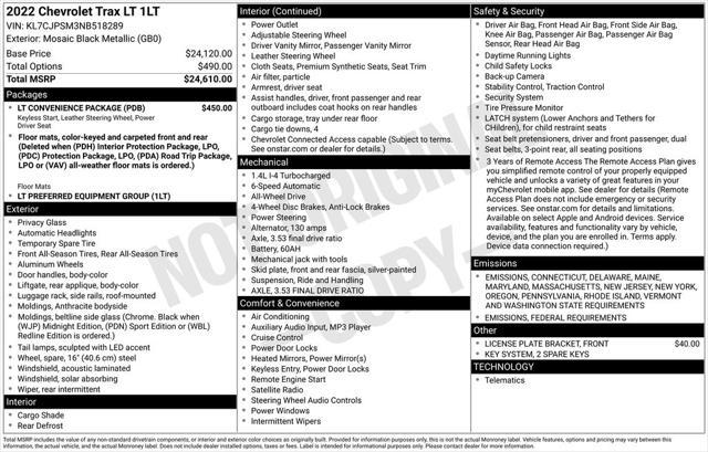 2022 Chevrolet TRAX