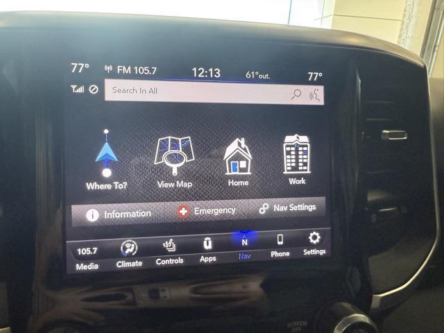 Photo of 2021 Diamond Black Crystal Pearlcoat RAM 1500