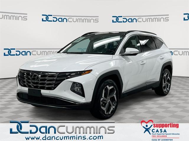 Photo of 2023 Serenity White Pearl Hyundai TUCSON
