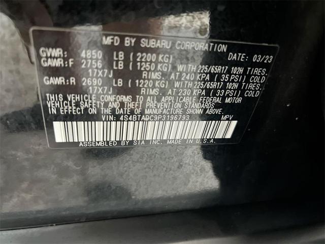 Photo of 2023 Crystal Black Silica Subaru Outback