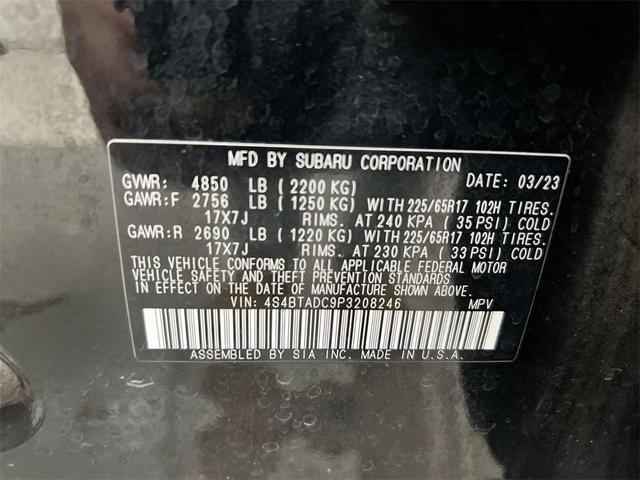 Photo of 2023 Crystal Black Silica Subaru Outback